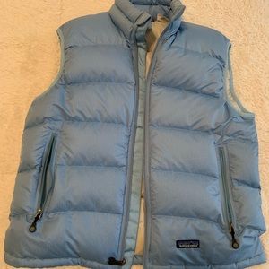Blue Patagonia Puffer Vest Size Medium